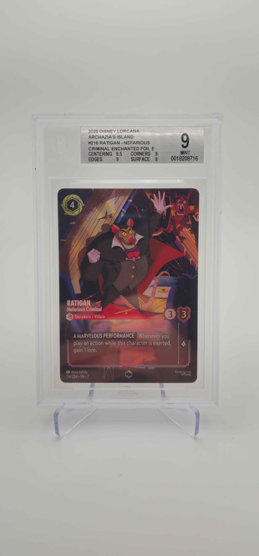 BGS 9 - EN - Ratigan, Nefarious Criminal (Enchanted) - 216/204 - 7