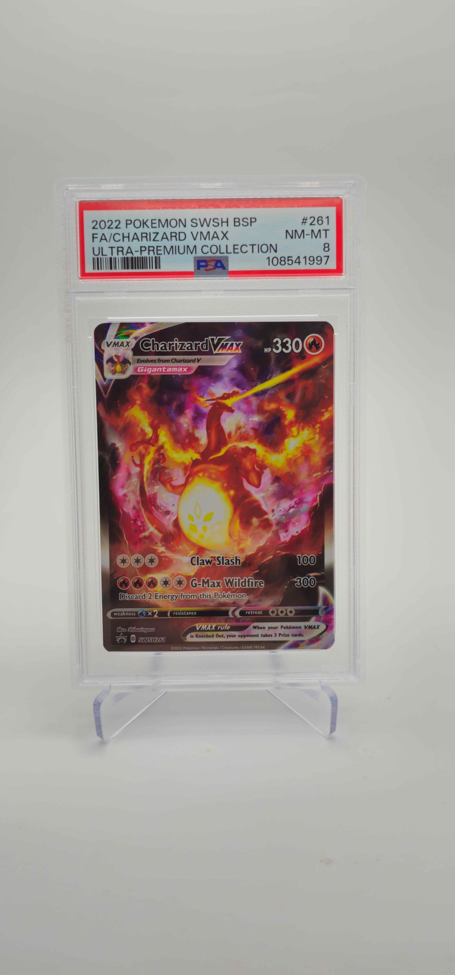 PSA 8 - EN - Charizard VMAX - SWSH261 - SWSD
