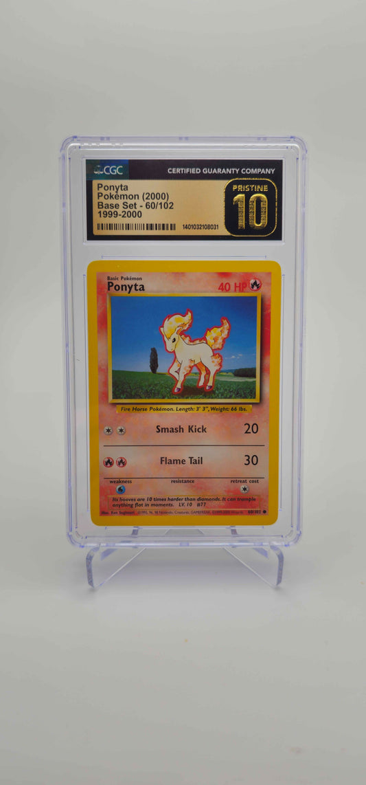 CGC 10 Pristine - EN - Ponyta 060/102 - BS
