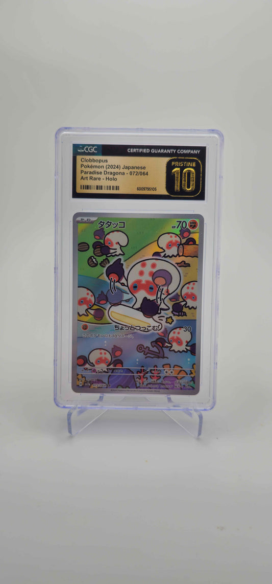 CGC 10 Pristine - JP - Clobbopus 072/064 - SV7A