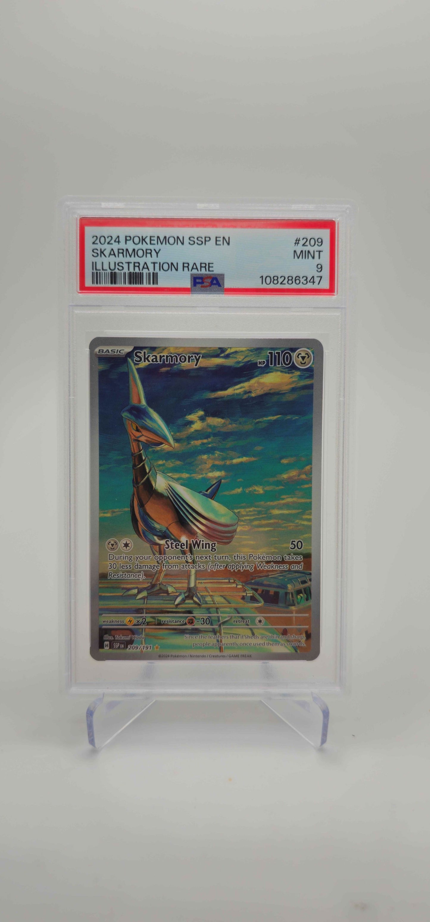 PSA 9 - EN - Skarmory - 209/191 - SV08