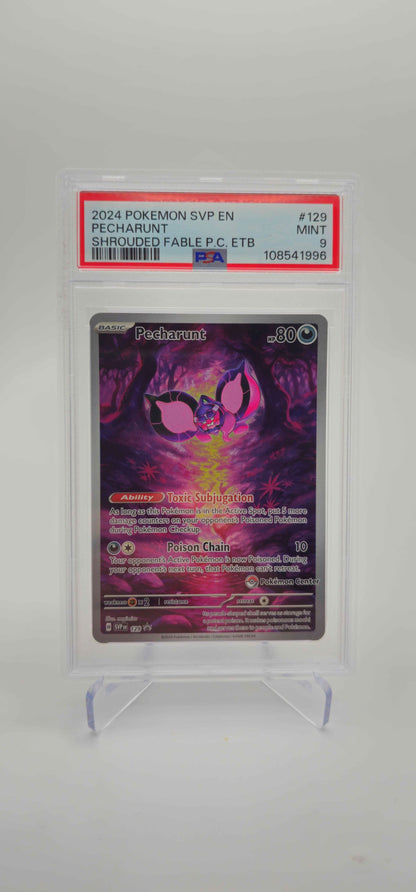 PSA 10 - EN - Pecharunt - 129 (Pokemon Center Exclusive) - SVP