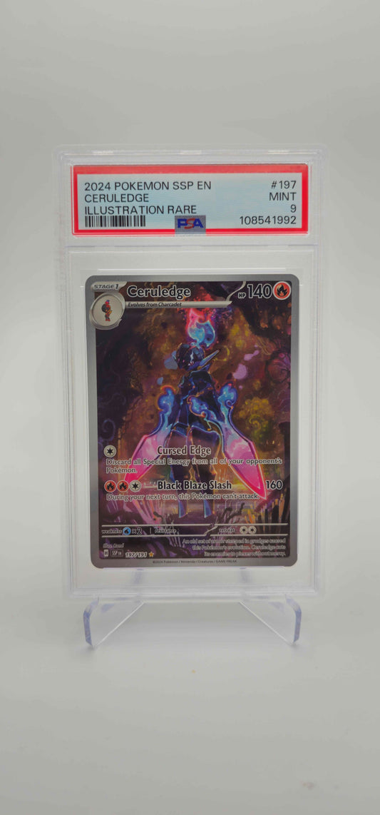 PSA 9 - EN - Ceruledge - 197/191 - SV08