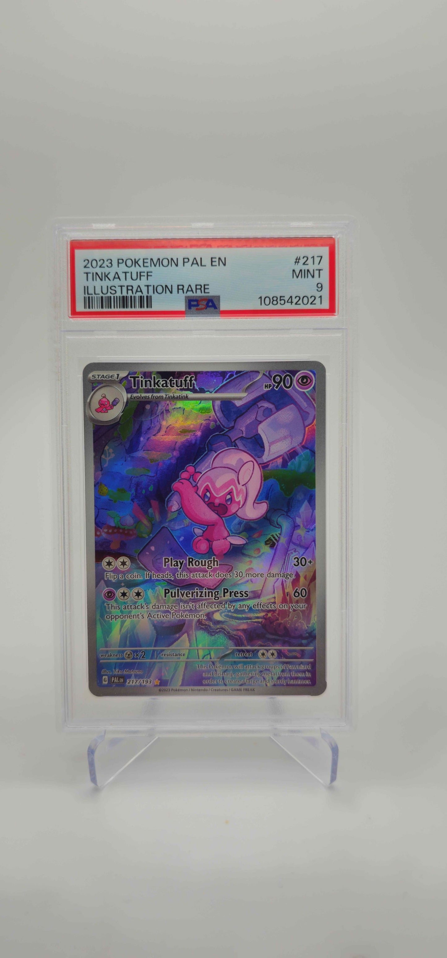 PSA 9 - EN - Tinkatuff - 217/193 - SV02