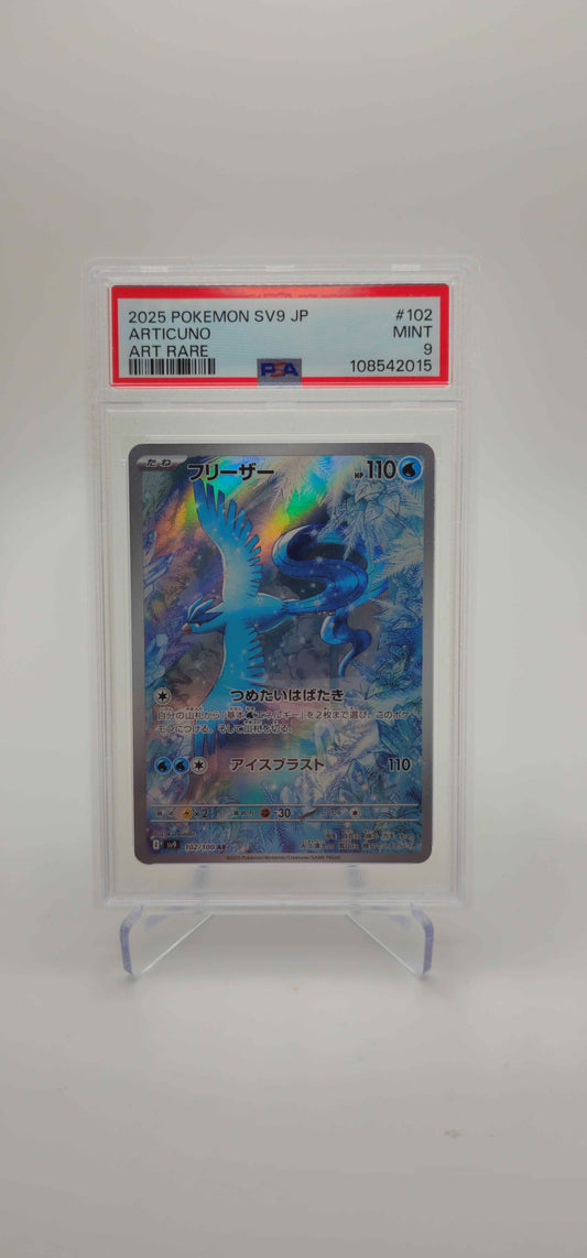 PSA 9 - JP - Articuno - 102/100 - SV9