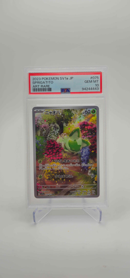 PSA 10 - JP - Sprigatito 075/073 - SV1A