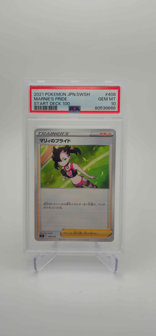 PSA 10 - JP - Marnie's Pride 408/414 - SI