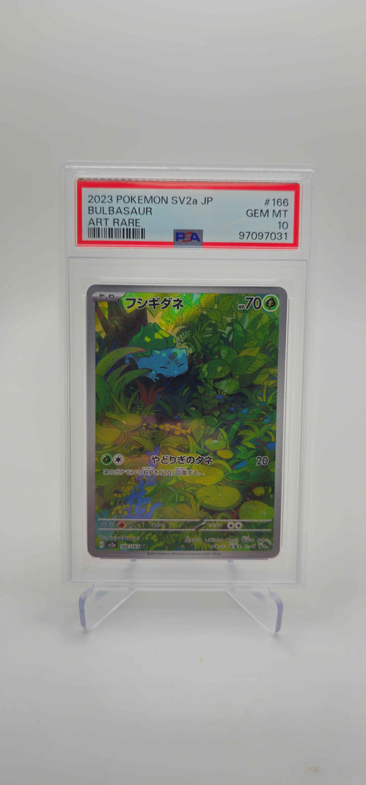 PSA 10 - JP - Bulbasaur 166/165 - SV2A