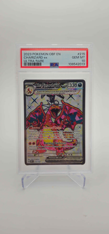 PSA 10 - EN - Charizard ex - 215/197 - SV03