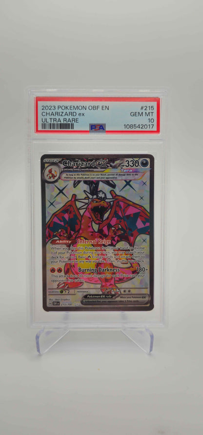 PSA 10 - EN - Charizard ex - 215/197 - SV03