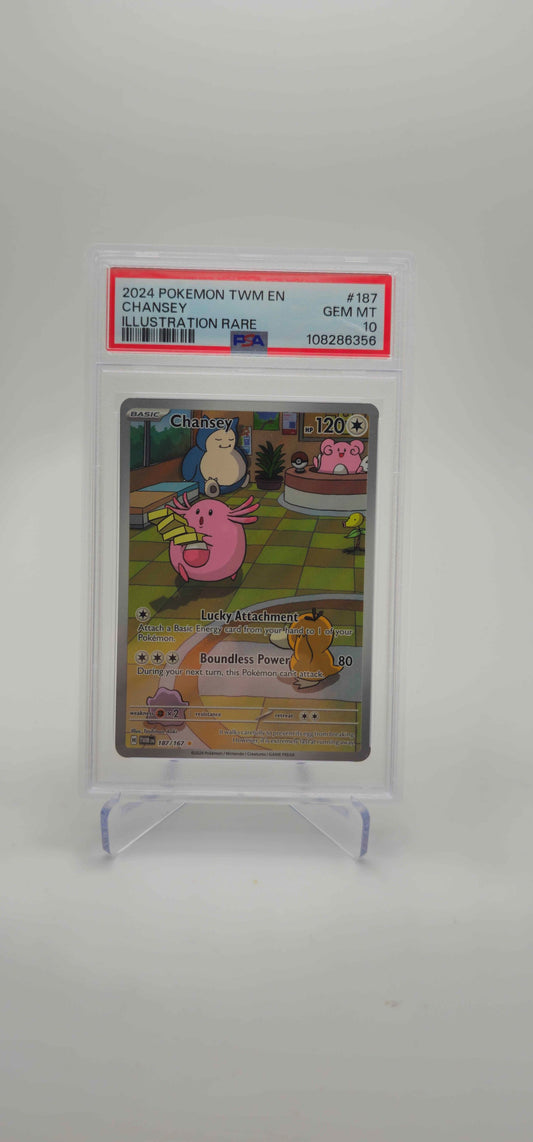 PSA 10 - EN - Chansey - 187/167 - TWM