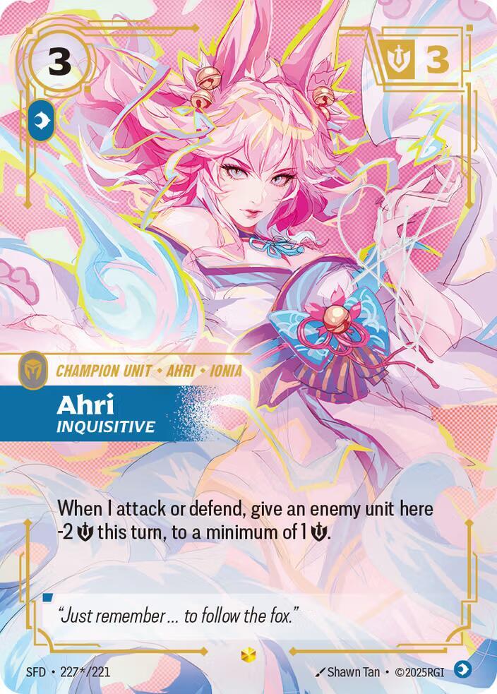 EN - Ahri, Inquisitive (Signature) - 227* - SFD