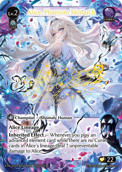 EN - Alice, Phantom Monarch (CUR) - 004 - PTM