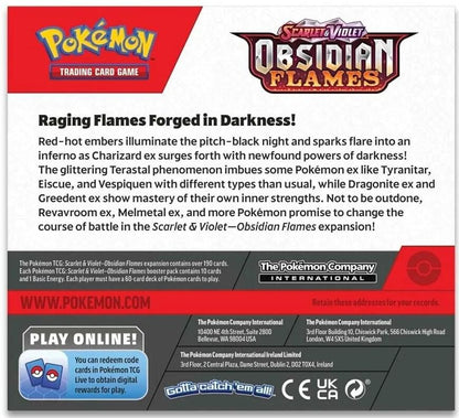 Obsidian Flames Booster Box - SV03: Obsidian Flames (OBF)