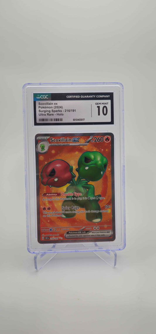 CGC 10 - EN - Scovillain EX 216/191 - SV08
