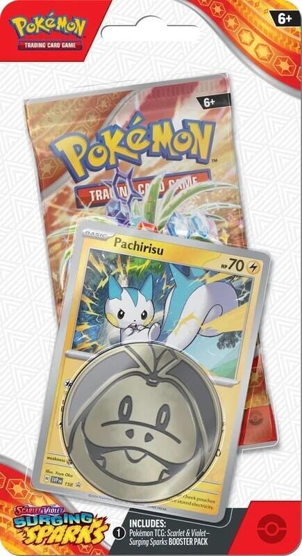 Surging Sparks Single Pack Blister [Pachirisu] - SV08: Surging Sparks (SSP)