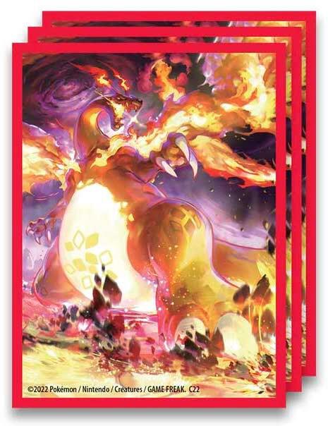 Sword & Shield Ultra-Premium Collection Charizard Card Sleeves (65 Pack)
