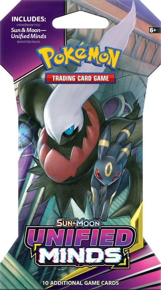 Unified Minds Sleeved Booster Pack - SM - Unified Minds (SM11)